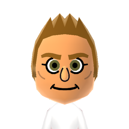 Aviv Mii character: A Mii from Preston's Custom Mii Modpack (WS)