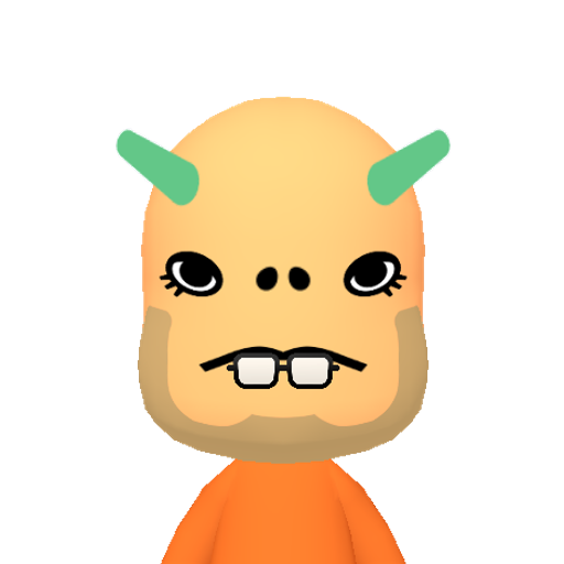 Rocco Mii character: Rocco from Animal Crossing.