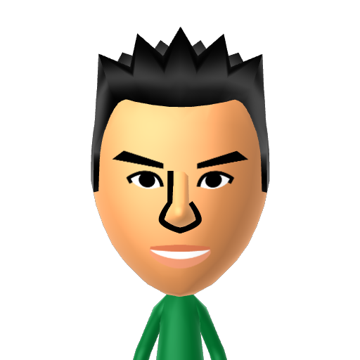 Zayn Mii character preview