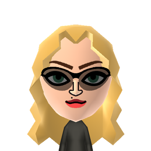Madge Mii character: Queen of Pop Music