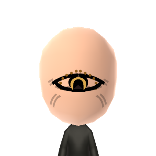 the eye Mii character preview