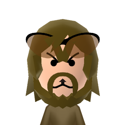 Wolf Mii character preview
