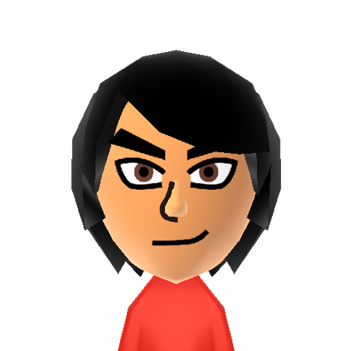 Joe Jonas Mii character: One of the Jonas Brothers who sings and plays percussion. He is the middle child of the three.