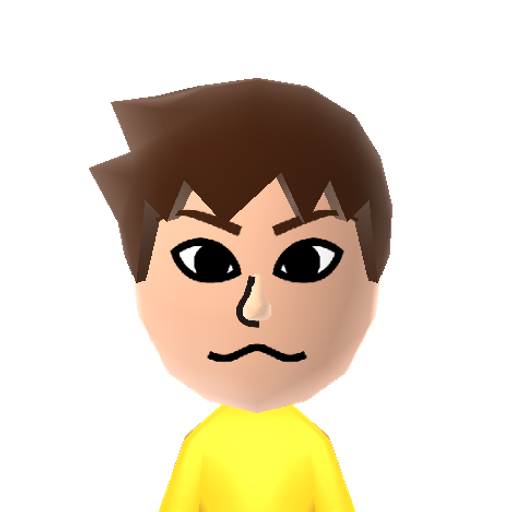 ぼくくん Mii character: NNID: Yuki080306