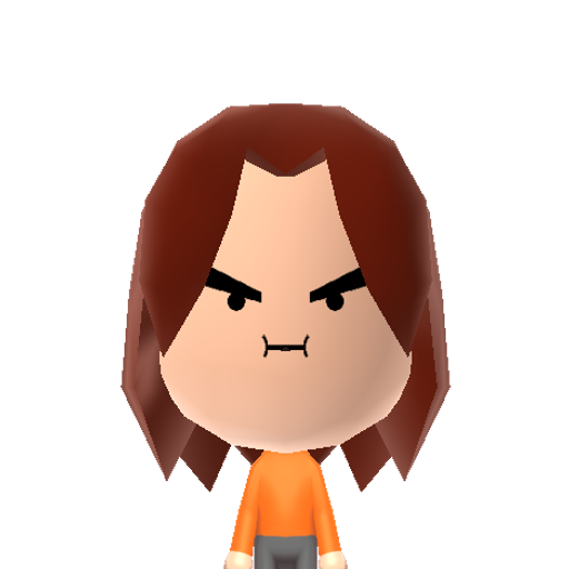 Arin Grump Mii character: Arin Hanson (Egoraptor) Creator of the infamous Youtube channel Game Grumps.