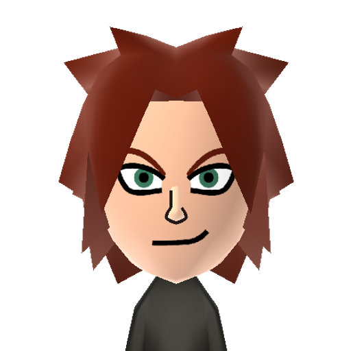 Axel Mii character: From "Kingdom Hearts"