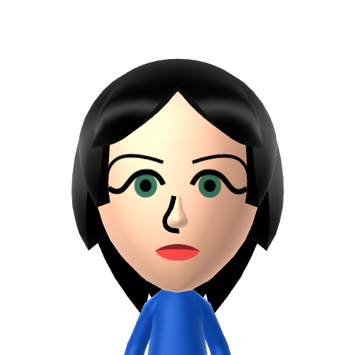 Simone Mii character: from Wii Fit/Plus + Wii Fit U CPU Mii QR Codes! [@MythicalWolfYT]