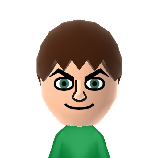Ben T. Mii character: From the cartoon "Ben 10", Benjamin "Ben" Kirby Tennyson was a normal kid until he found the Omnitrix, a powerful watch-like device that allowed him to turn into different aliens.
