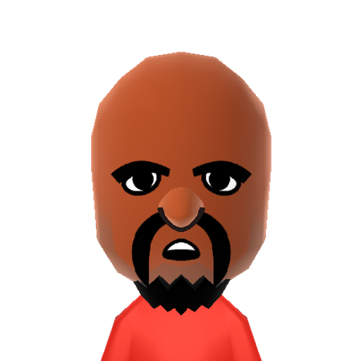 John Mii character: A Mii from Press Sports, a mod for Wii Sports.
