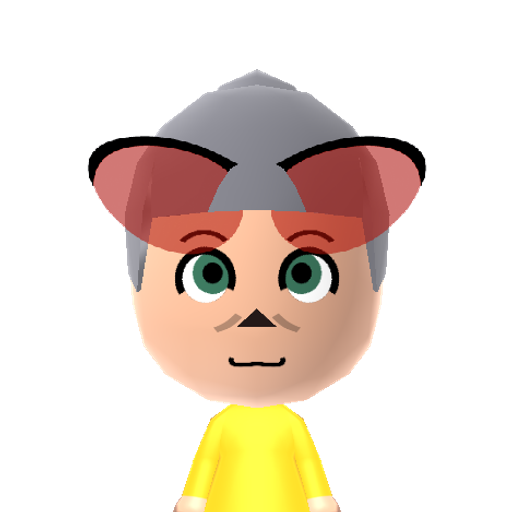 Ginger Mii character: One of the hosts of the computer game "The Playroom", developed by Broderbund. Unlike Pepper Mouse, Ginger only appears in the game's sequels and remakes.