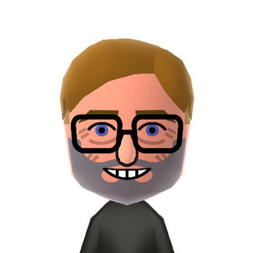 Jürgen K. Mii character: German Soccer manager Jürgen Klopp, now in mii form!