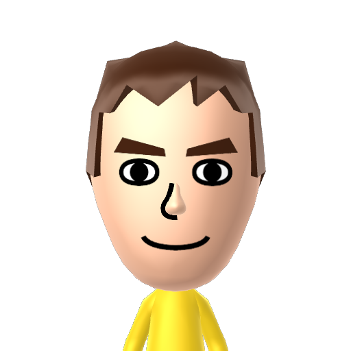 ムスコB Mii character: a Mii from Jinsei Game Wii