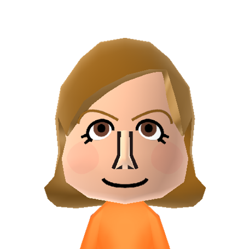 Sónia Mii character: A Mii from Popsicle-Kun