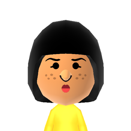 Yìng Mii character: A Mii from You Play Motion, a mod for Wii Play Motion.