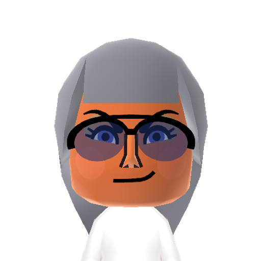 Toothpaste Mii character: A Mii from Goiky Sports Resort, a mod for Wii Sports Resort