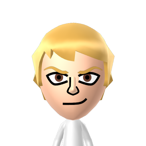 Kevin Mii character: A Mii from Preston's Custom Mii Modpack (WS)