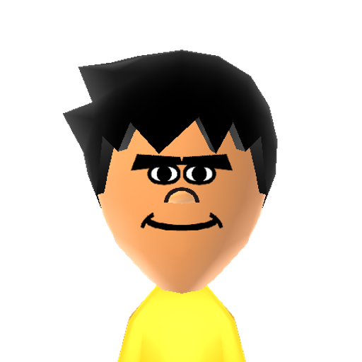 Rolf Mii character preview