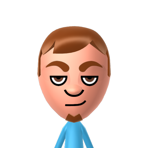 Ethan Mii character: a Mii from And-Kensaku