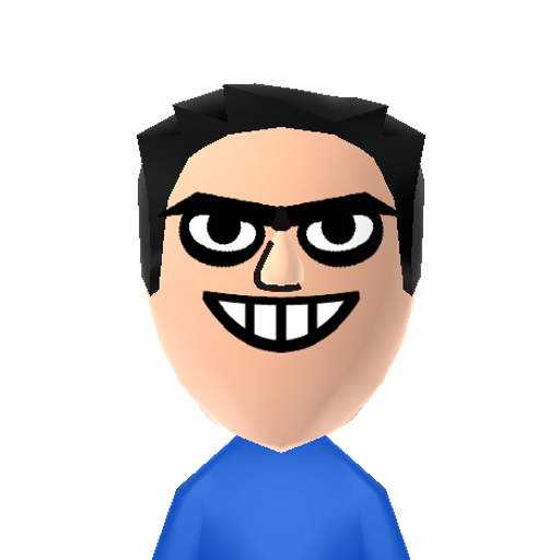 Drakken Mii character: Villain from the Disney Channel show "Kim Possible".