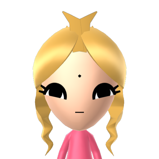 ? Mii character: A Mii uploaded to Check Mii Out Channel (WiiLInk)
