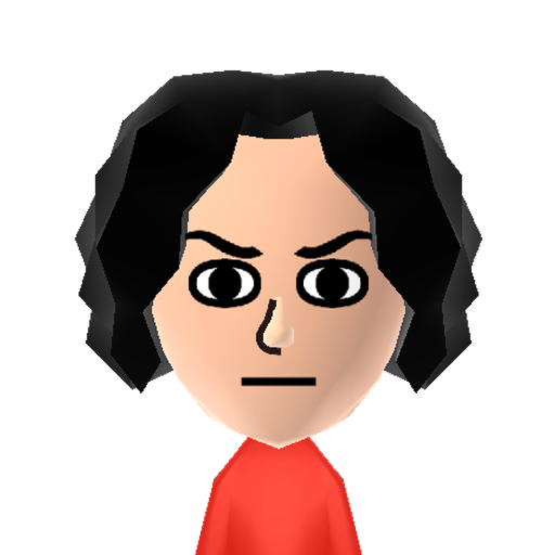 Jack White Mii character: Musican and member of The White Stripes, The Dead Weather, The Raconteurs and many more!