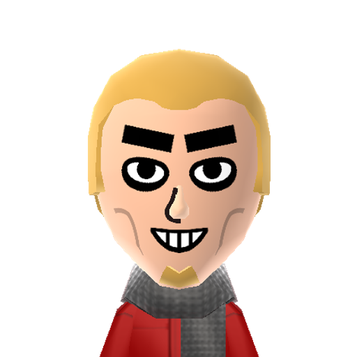Grom Mii character: Grom from Brawl Stars. (Source: https://www.reddit.com/r/tomodachilife/comments/1iiqb98/)
