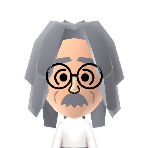Einstein Mii character: These are extracted and derived from the Mii Central Miis from the 3DS Miitopia.