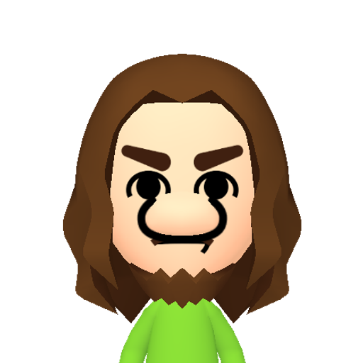 Vargschnoz Mii character: I can't believe nobody's made this yet.

But anywho, it's Vargskelethor Joel but with a huge nose a la Vineschnoz.