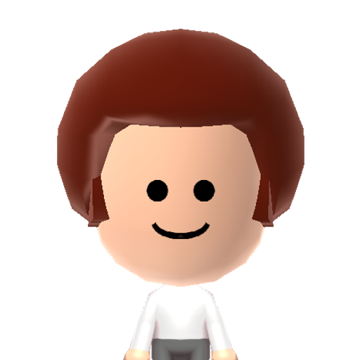 Toad Mii character preview