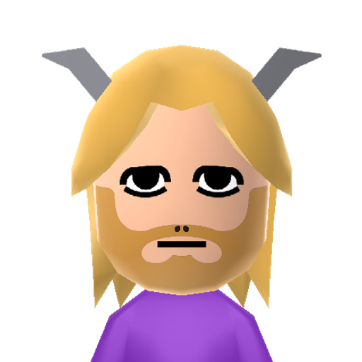 Asgore Mii character preview