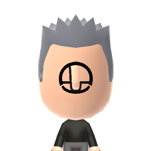 Smash♂Ball Mii character: A male incarnation of the special item from the Super Smash Bros. series that allows the use of the ultimate technique, the Final Smash.