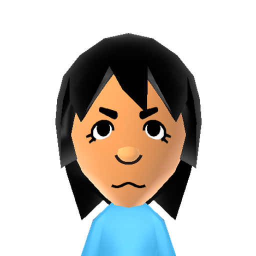 no name Mii character: A Mii from Dillon's Dead-Heat Breakers