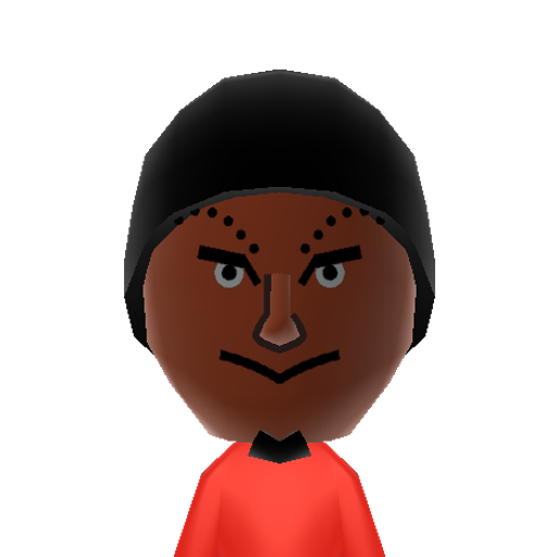 マクレーン Mii character: A Mii from Jinsei Game Wii EX