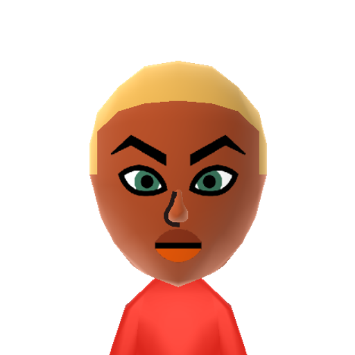 Kaldur Mii character: Aqualad from the animated superhero series "Young Justice".