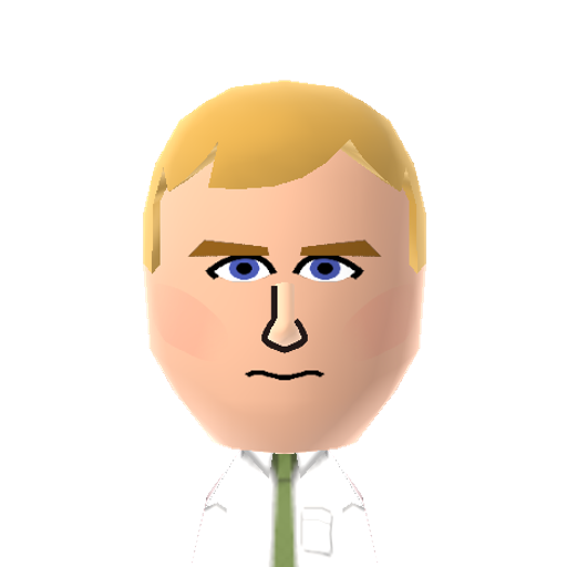 Germany Mii character: (Source: https://www.reddit.com/r/hetalia/comments/1knd0g7/)