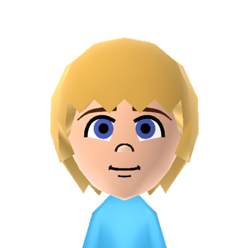 Armin Mii character preview