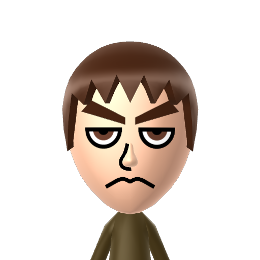 diablosse Mii character: These are extracted and derived from the Mii Central Miis from the 3DS Miitopia.