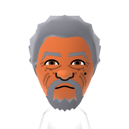 M. Freeman Mii character: Academy Award winning actor and outstanding narrator.