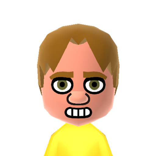 NINTENDO Mii character: a Default WaraWara Plaza Mii