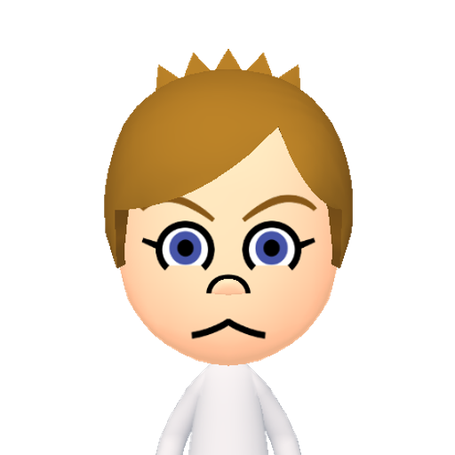 no name Mii character: This Mii is from the Switch SDK as a SampleDB Mii.