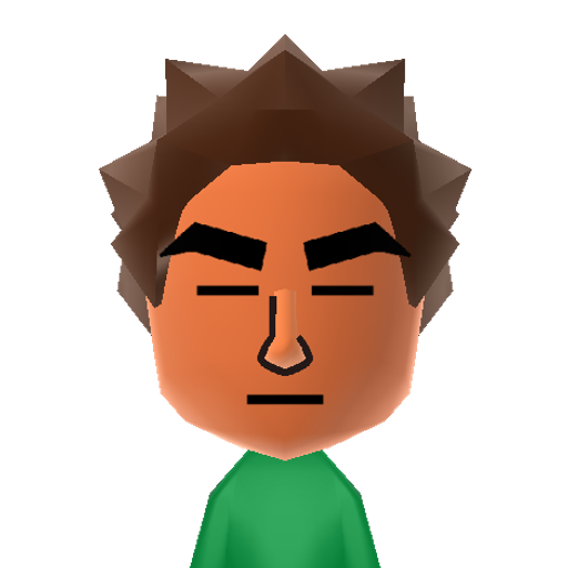 Brock Mii character: From the Pokemon anime