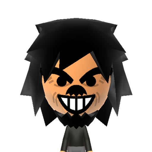 #Deadnihgt Mii character: This is a Mii uploaded for the 3DS version and distributed by Mii Central for both the 3DS and Switch versions of Miitopia.