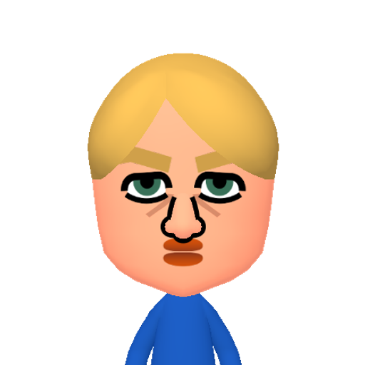 no name Mii character: This Mii is from the Switch SDK as a SampleDB Mii.