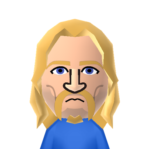 Ralof Mii character preview