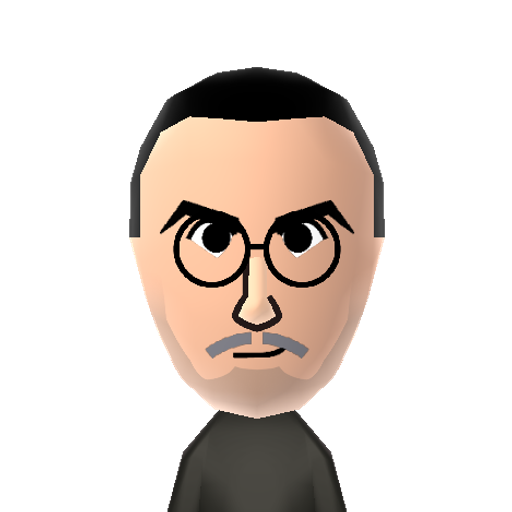 Steve Jobs Mii character preview