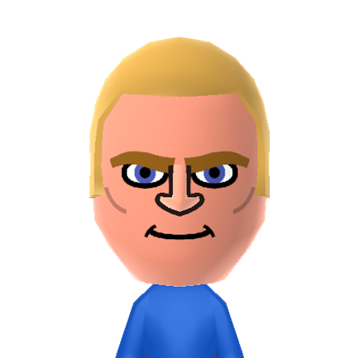 Pit Mii character: A Mii from Wii Sports Club Resort, a mod for Wii Sports Resort.