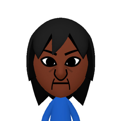 no name Mii character: This Mii is from the Switch SDK as a SampleDB Mii.