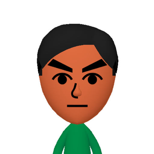no name Mii character: This Mii is from the Switch SDK as a SampleDB Mii.