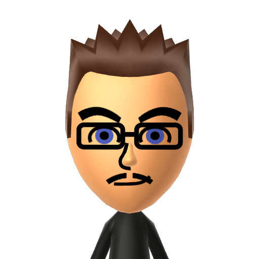Brandon♪ Mii character: from My Wii U Friend List (July 2017) [@ZiplocRules2013]