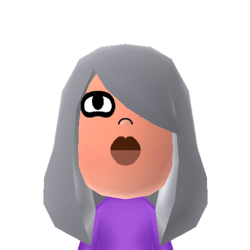 Amethyst Mii character preview